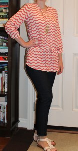 Patterened tunic from anthropologie