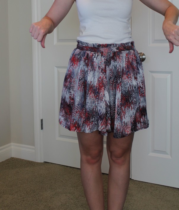 super short skirt