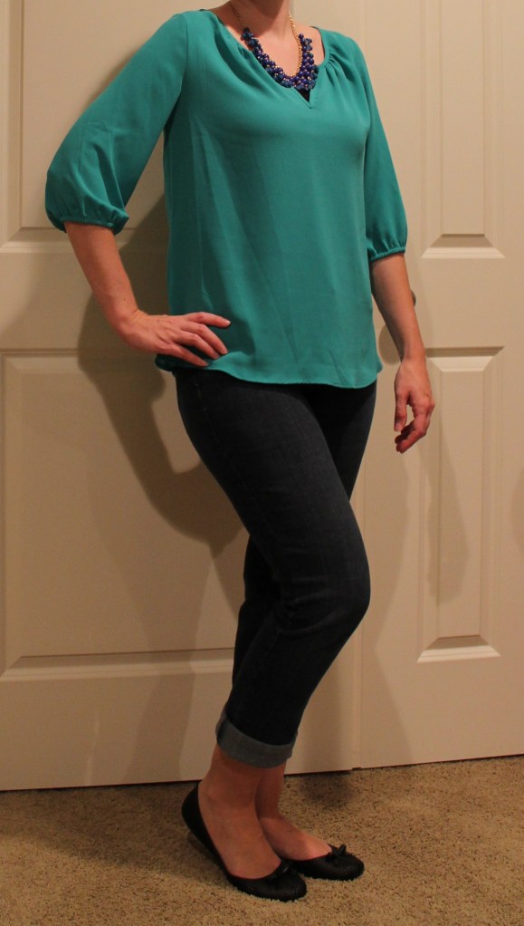 teal blouse stitch fix