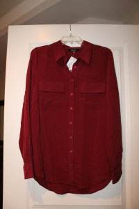 Burgundy Blouse