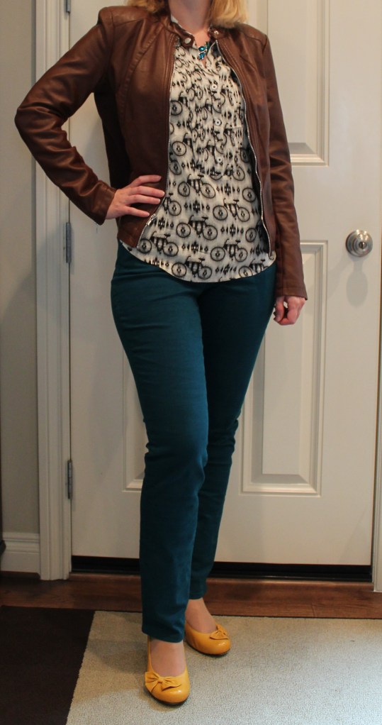 Curvy Teal Jeans