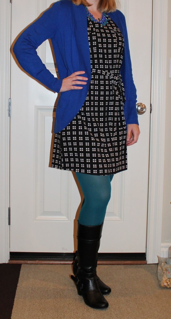 Stitch Fix Dress and tights