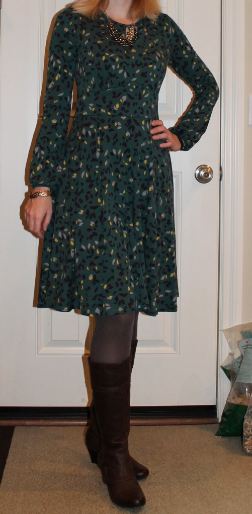 Green Boden dress