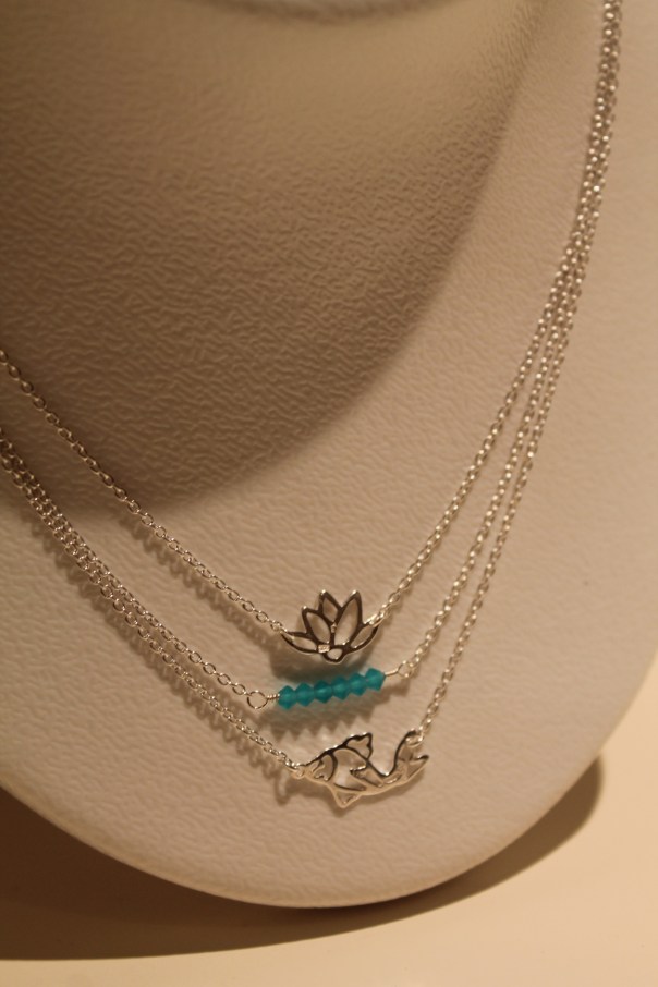 Lotus and the Koi Necklace