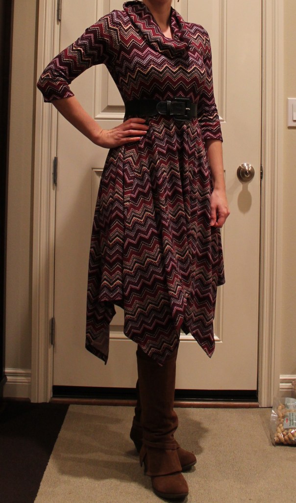 hankerchief hem dress