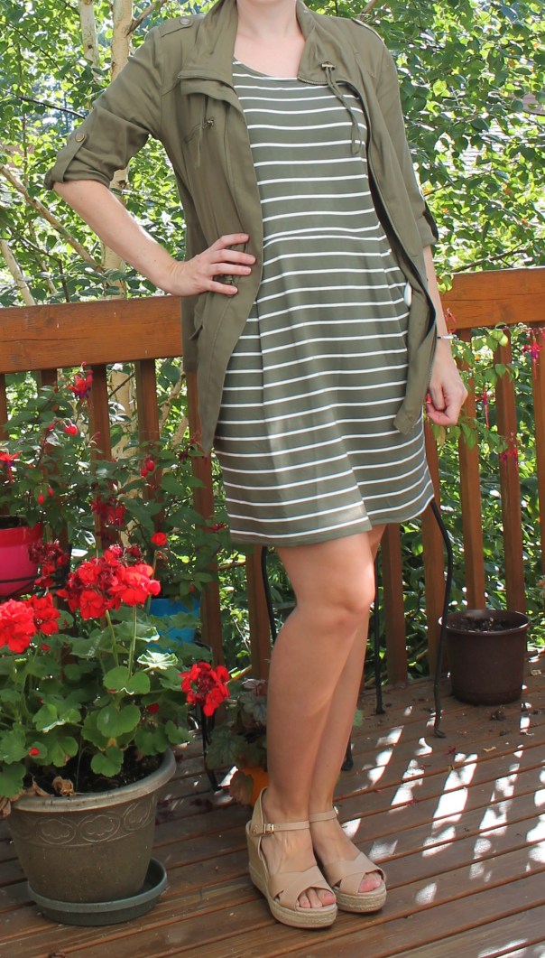 Golden Tote Surprise Dress