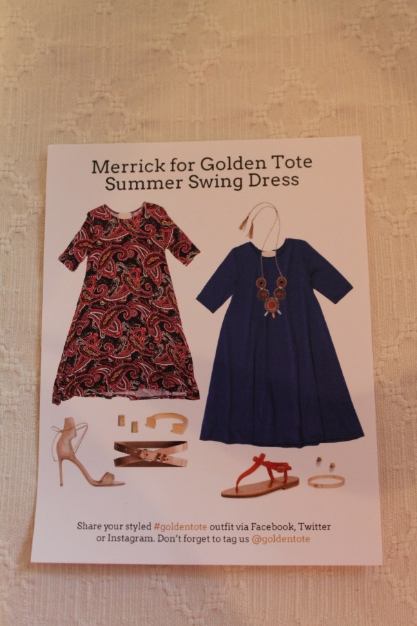 Golden Tote August Review