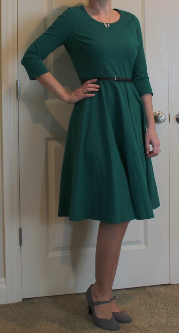 Boden Ponte Skater Dress