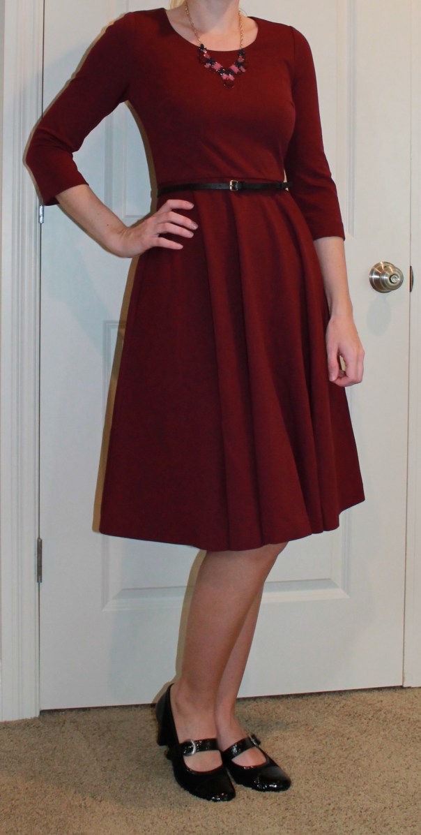 Boden Ponte Skater Dress