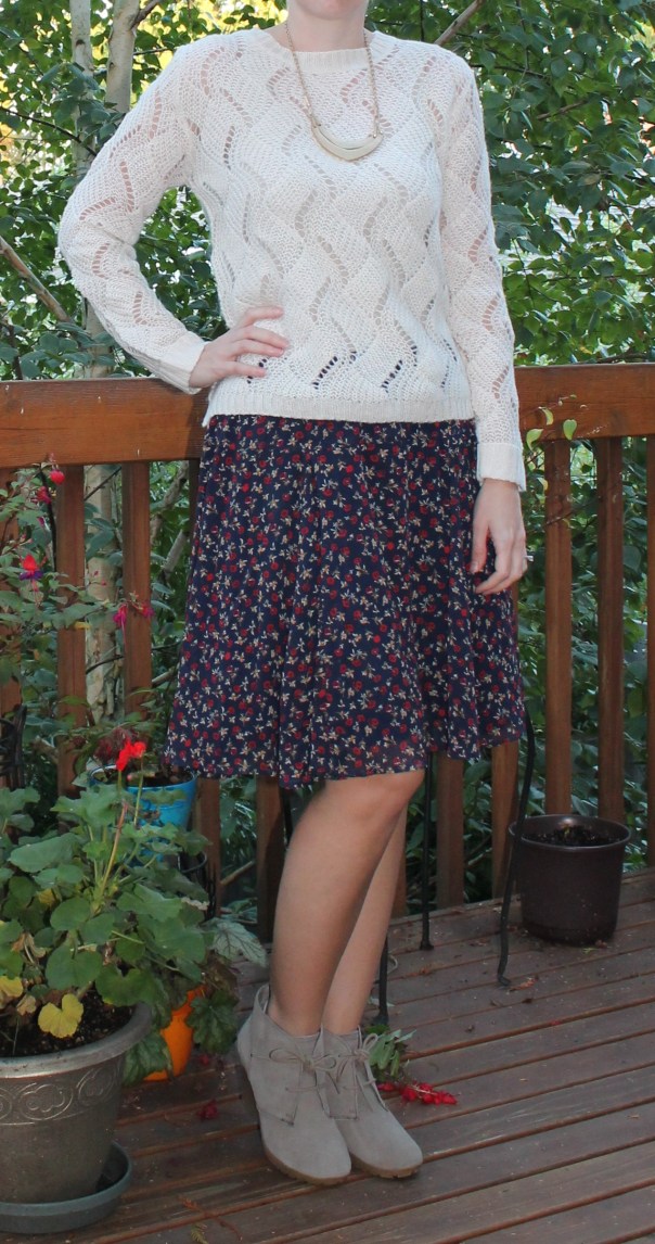 Floral Skirt Old Navy
