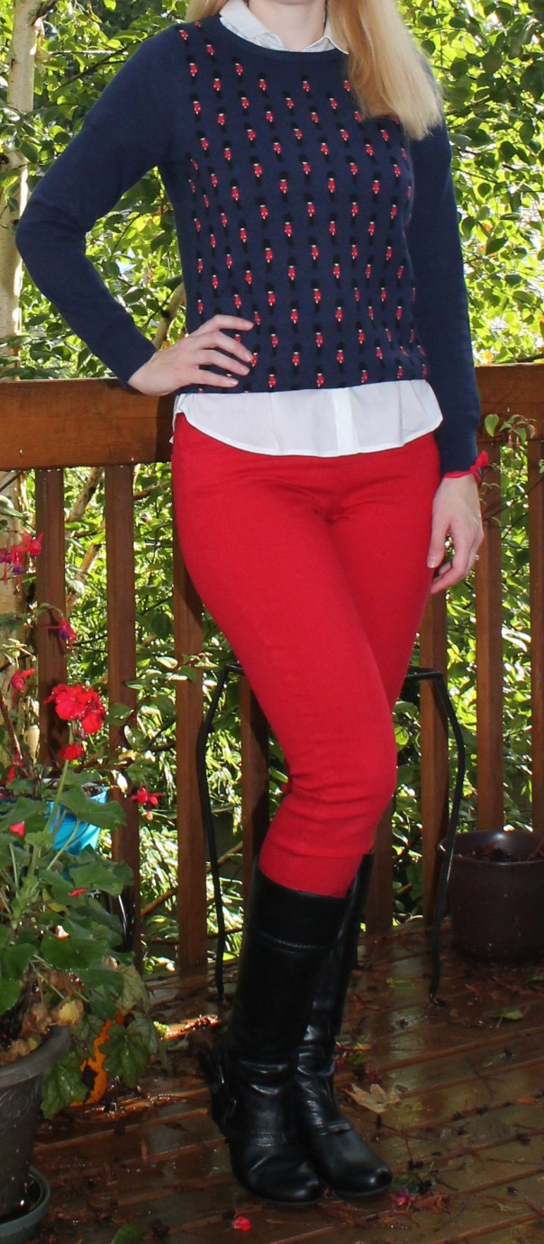 Boden patterned sweater