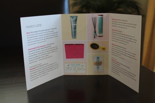 March PopSugar Must Have Box