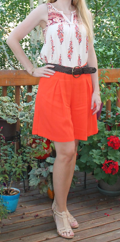 Anthropologie Shorts and Top